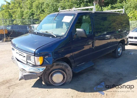 2002 Ford E-350 Super Duty Commercial/Recreational from USA, damaged, VIN 1FTSE34L12HA32881
